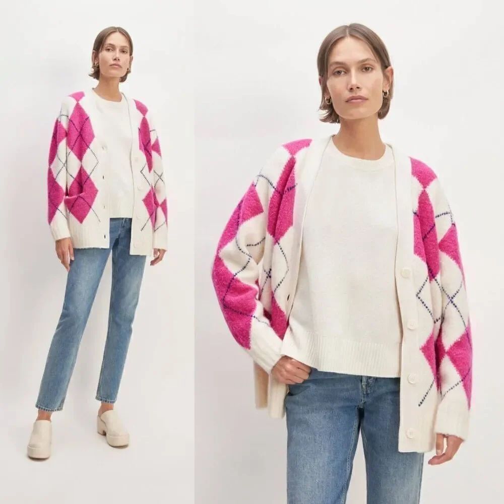 Everlane The SuperFuzz Alpaca Cardigan S $248